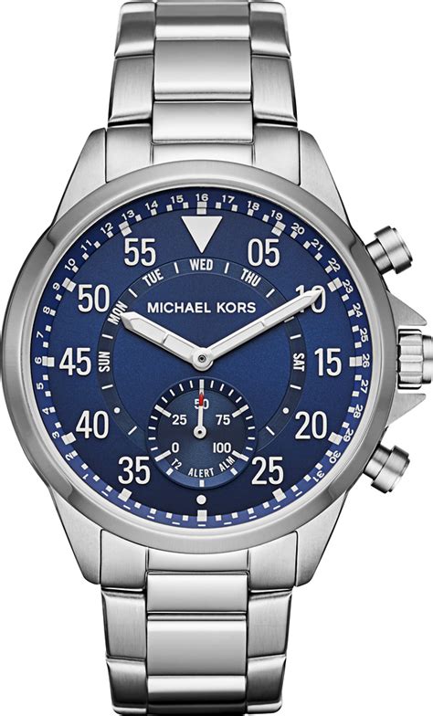 michael kors gage hybrid smartwatch silver|Access Gage Hybrid Smartwatch 45mm Stainless Steel .